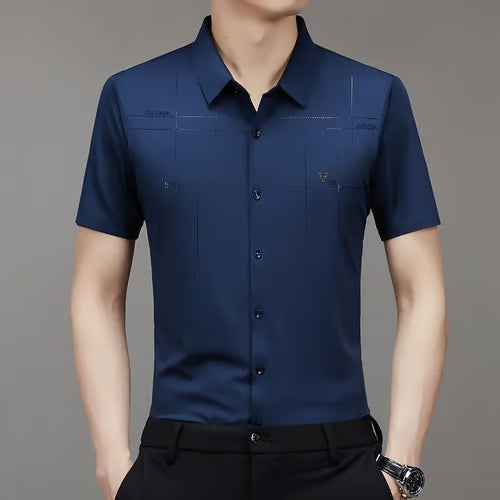 Men’s Ice Silk Business Shirt