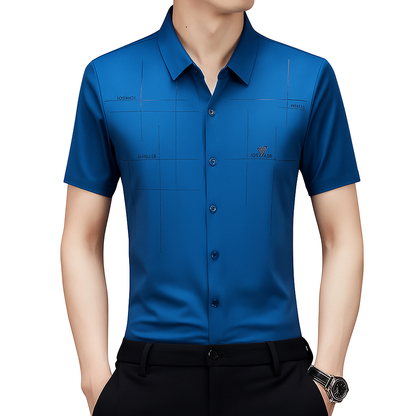 Men’s Ice Silk Business Shirt