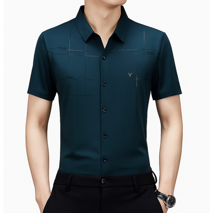 Men’s Ice Silk Business Shirt