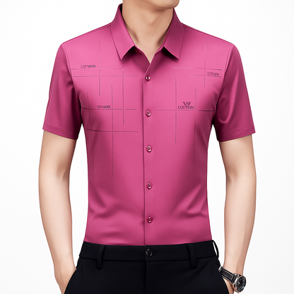 Men’s Ice Silk Business Shirt