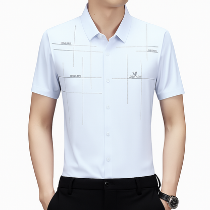 Men’s Ice Silk Business Shirt