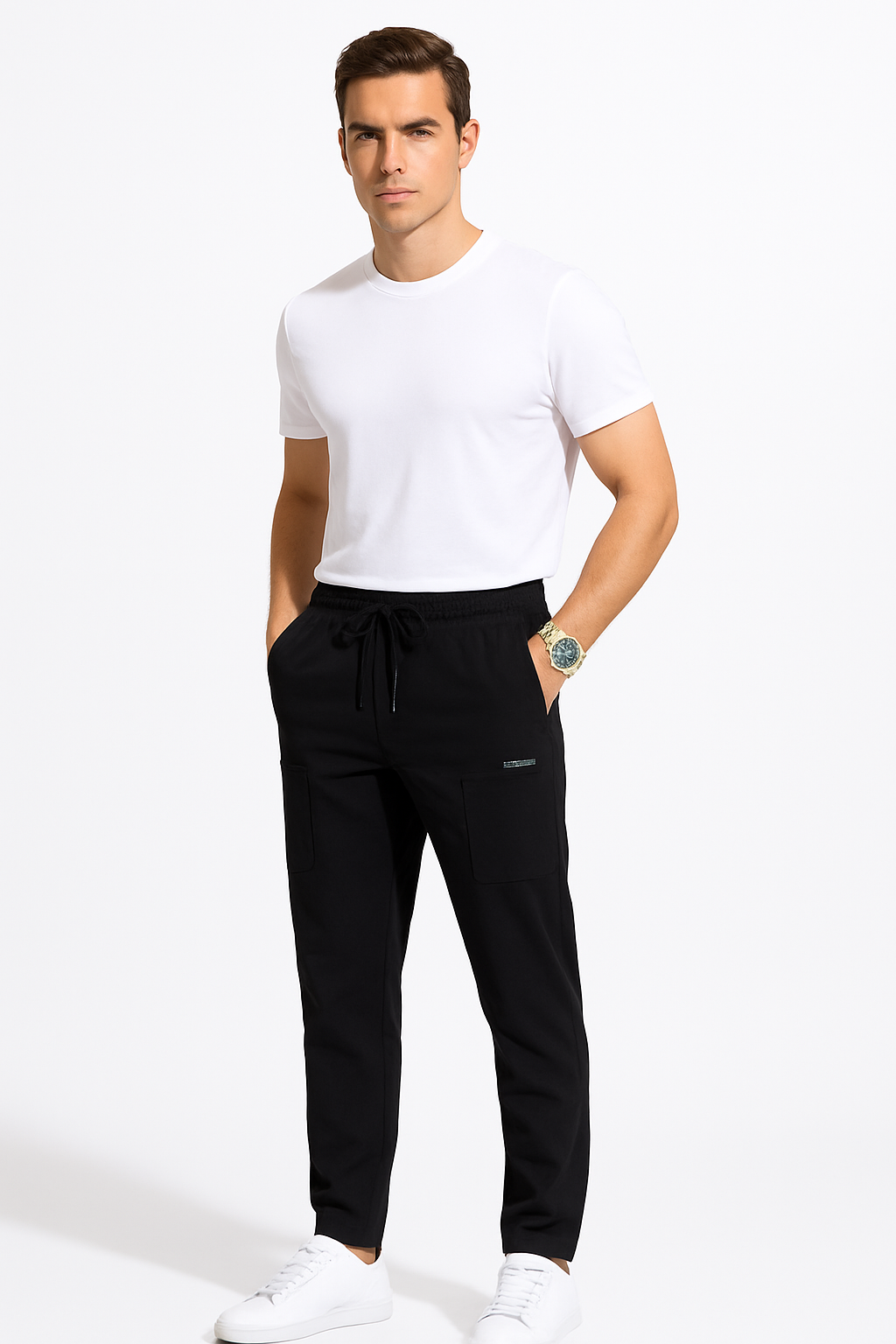 Slim Fit Chino High Pants