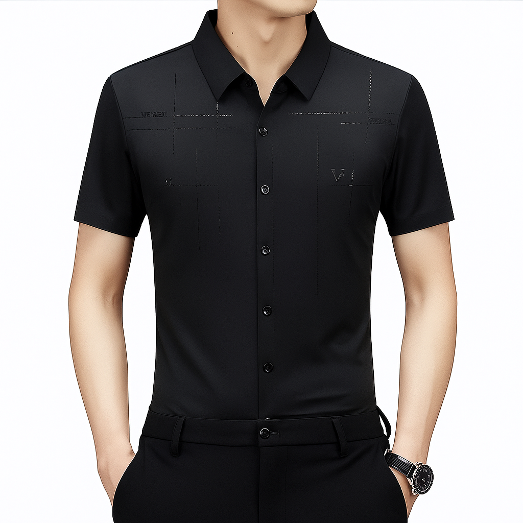Men’s Ice Silk Business Shirt