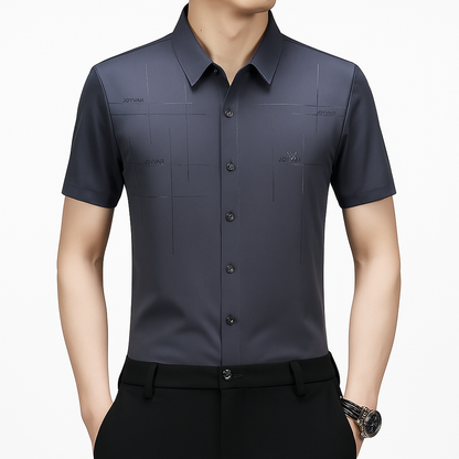 Men’s Ice Silk Business Shirt