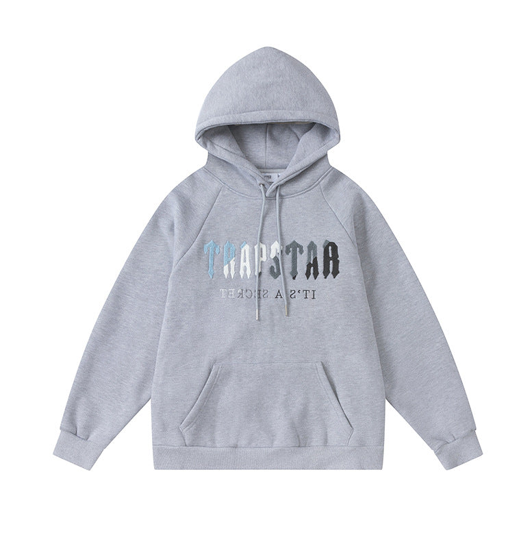 Men's Hoodie - Blue/Grey
