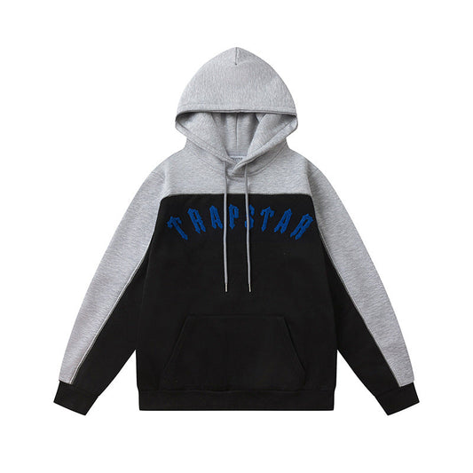 Men's Black And Blue Hoodie