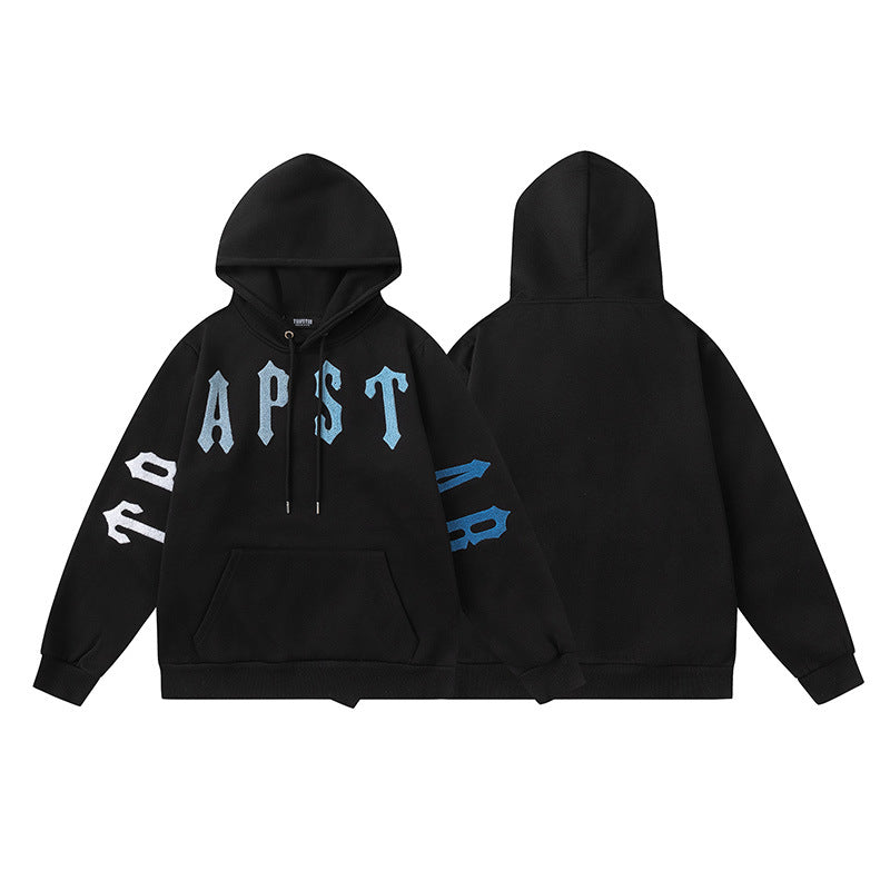 Arch Chenille 2.0 Hoodie Black/Blue